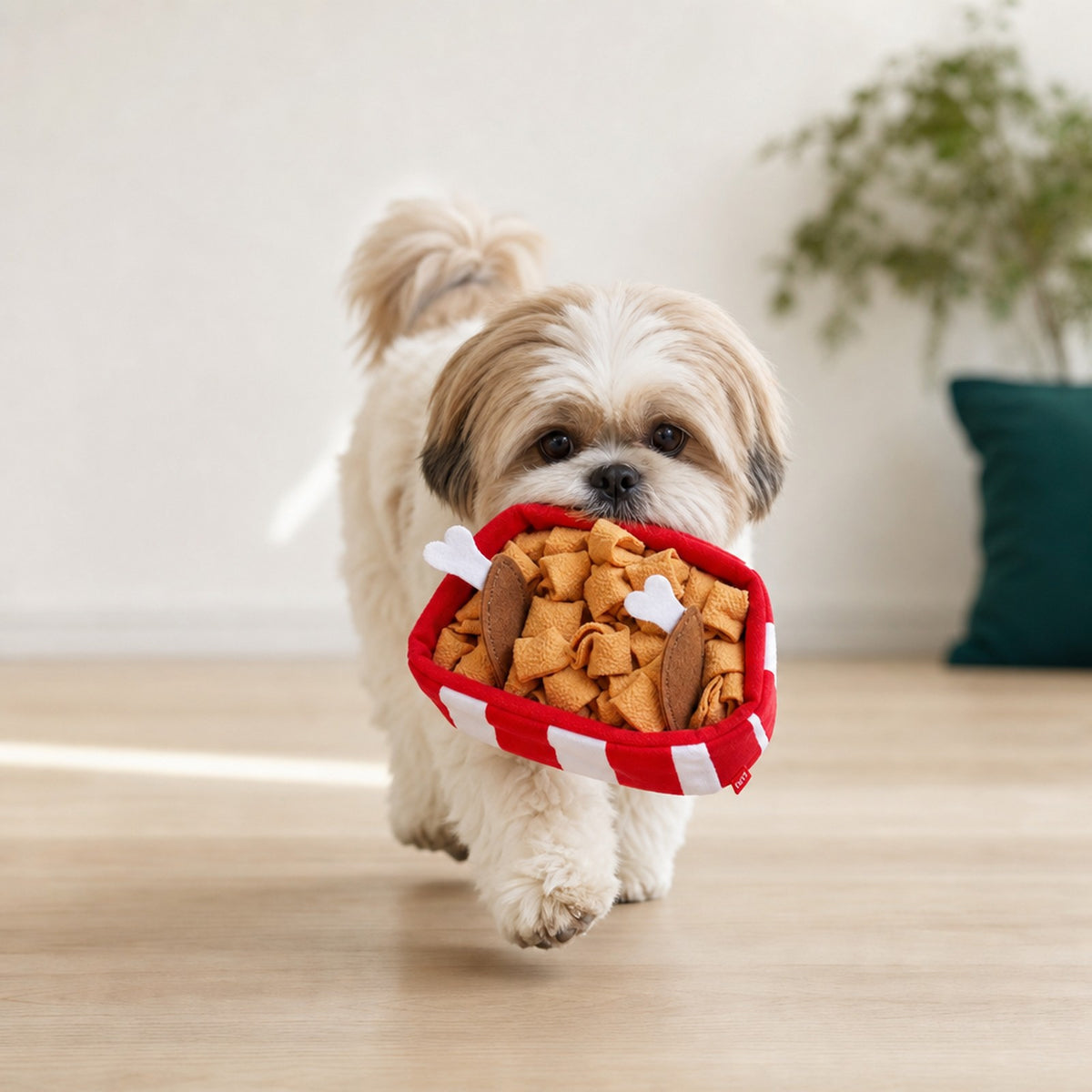 Chicken Bucket Crinkle Snuffle Mat