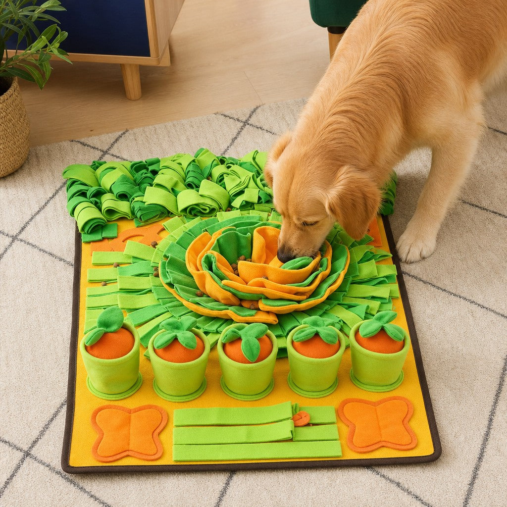 Carrot Harvest Snuffle Mat