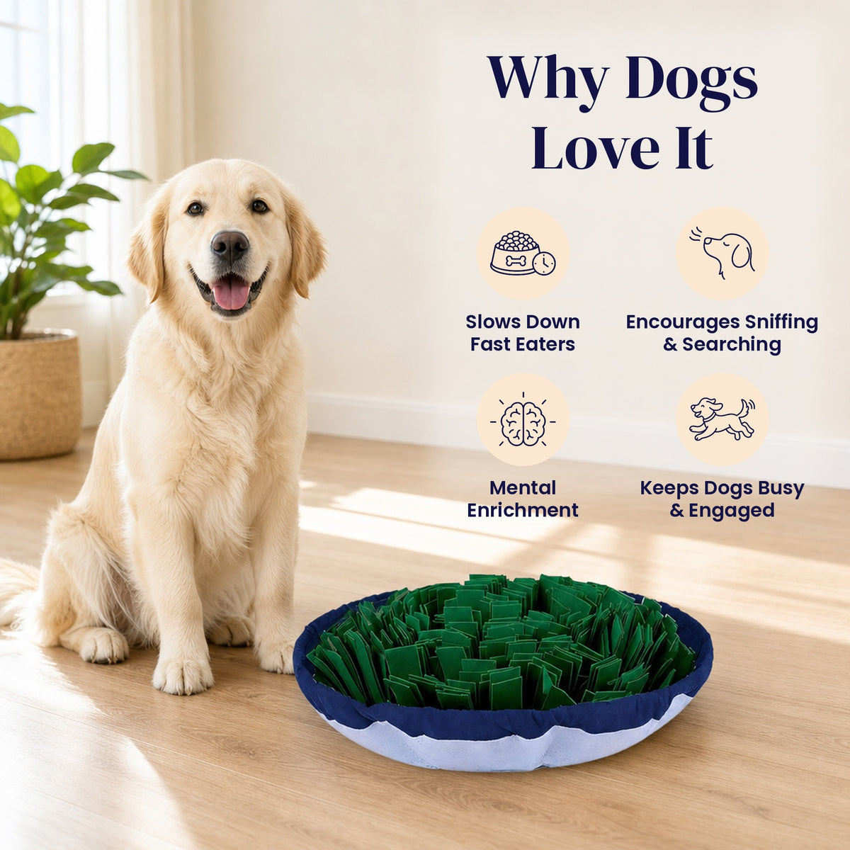 Forest Classic Snuffle Mat - Why Dogs Love It