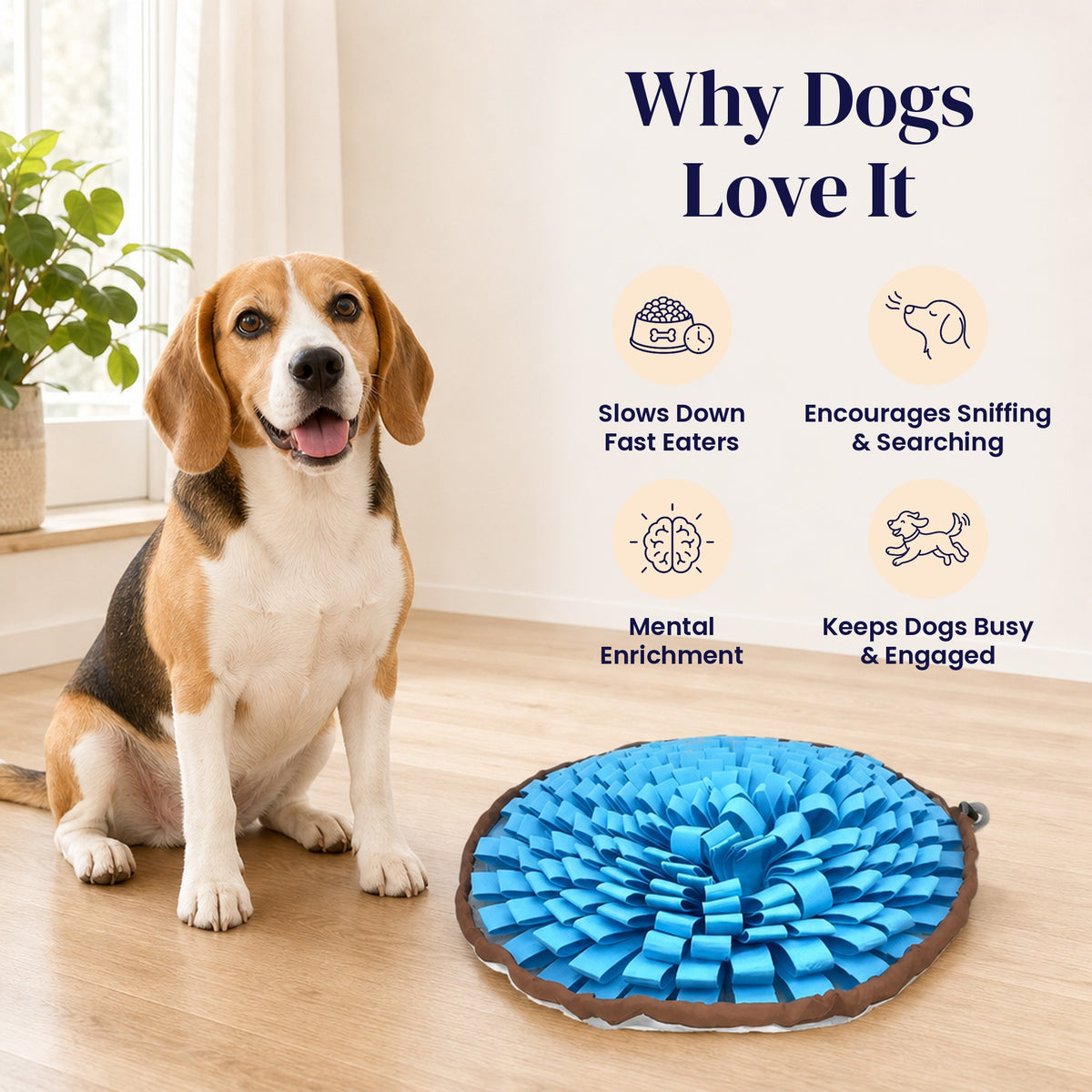 Ocean Deluxe Snuffle Mat - Why Dogs Love It