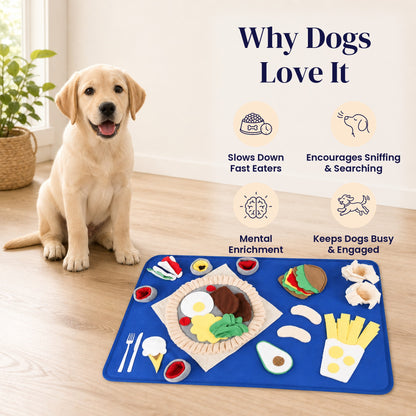 Fine Dining Snuffle Mat - Why Dogs Love It