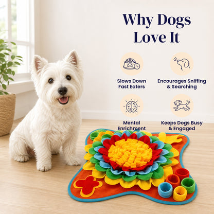 Cherry Corner Snuffle Mat - Why Dogs Love It