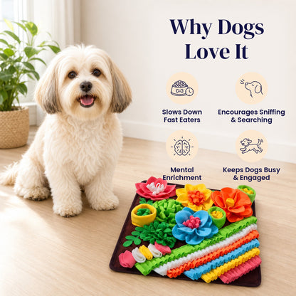 Hazelnut Garden Snuffle Mat Small - Why Dogs Love It
