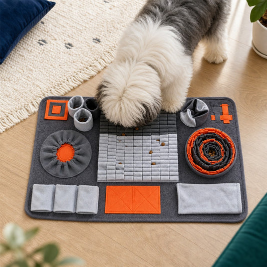 Slate Square Snuffle Mat